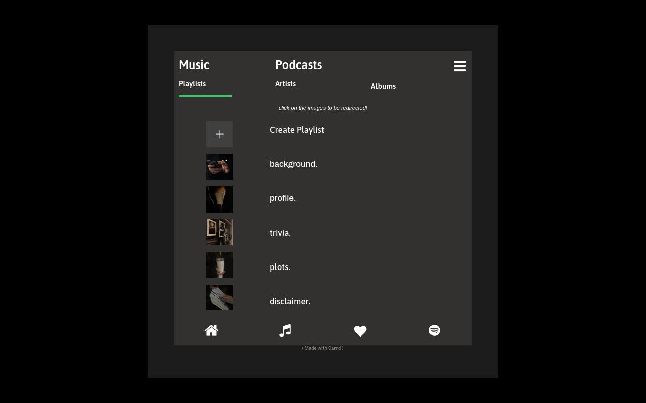 Carrd profile picture for @shuffled